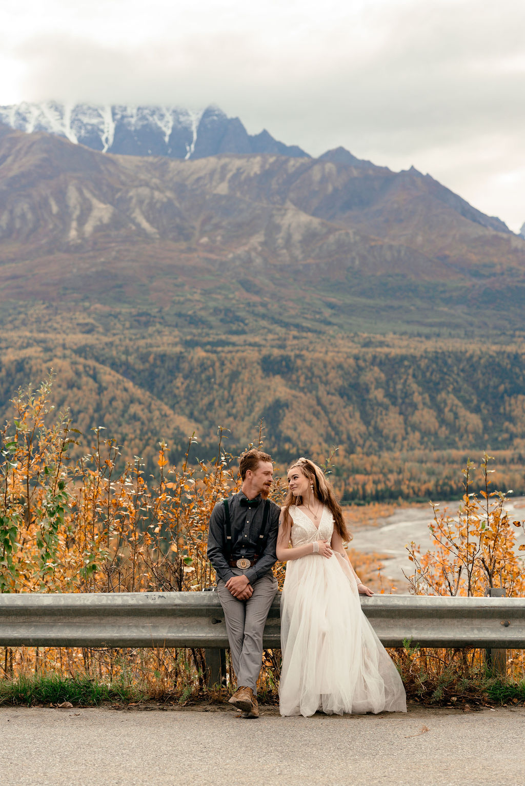 Matanuska river Alaska Wedding Photography