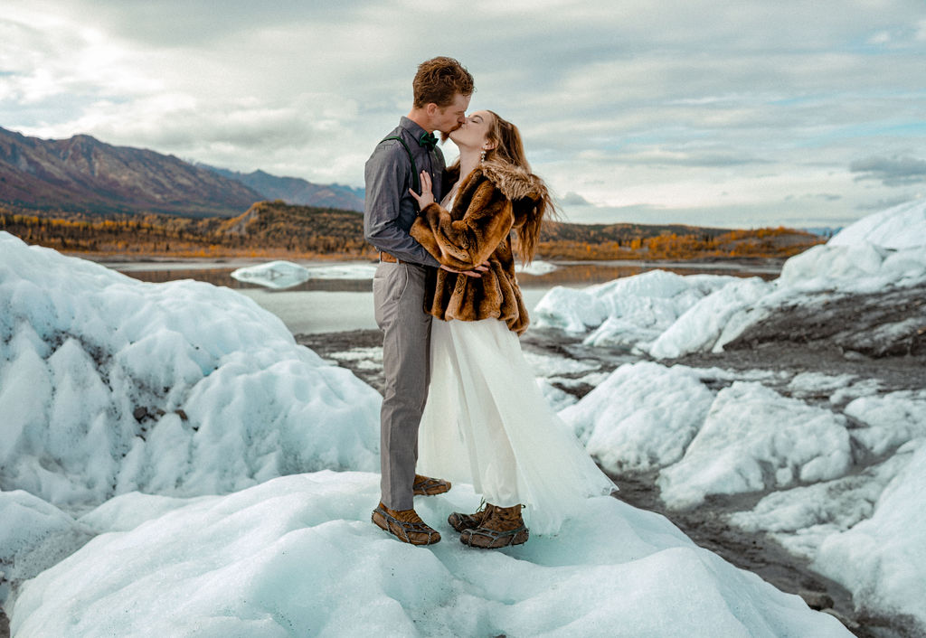 Alaska Destination Elopement at Matanuska Glacier